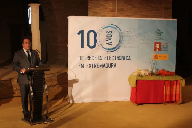 implantación de la receta electrónica en Extremadura 