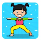 Yoga para niños y familia fitness