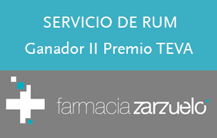 Farmacia Zarzuelo, ganadora del II Premio TEVA Entrevista a Damià Barris, ganador del II Premio TEVA