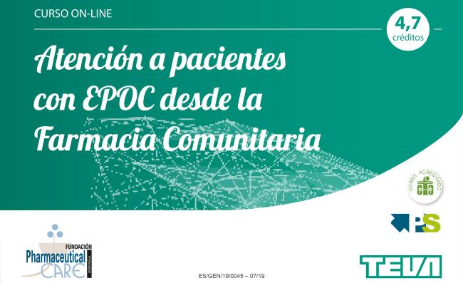 Atención a pacientes con EPOC desde la farmacia comunitaria Atención a pacientes con EPOC desde la farmacia comunitaria