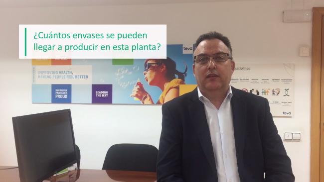 Entrevista a Antonio Cabodevilla, director de la planta de producción de Teva en Zaragoza Entrevista a Antonio Cabodevilla, director de la planta de producción de Teva en Zaragoza