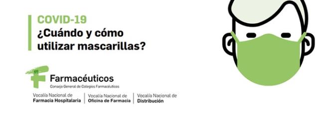 El CGCOF pone en marcha una campaña para el correcto uso de las mascarillas El CGCOF pone en marcha una campaña para el correcto uso de las mascarillas