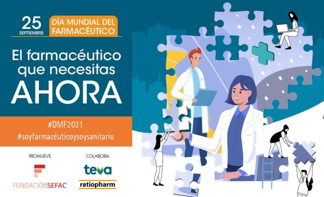SEFAC promueve la campaña “El Farmacéutico que necesitas AHORA” en la semana del Día Mundial del Farmacéutico SEFAC promueve la campaña “El Farmacéutico que necesitas AHORA” en la semana del Día Mundial del Farmacéutico