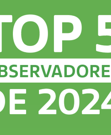 Los 5 observadores del mes más leídos en 2024