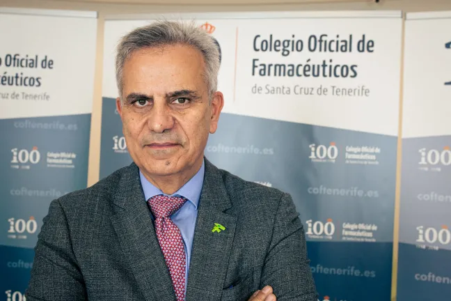 Manuel Ángel Galván González, Presidente del COF Tenerife: “Nuestro principal reto es impulsar el papel del farmacéutico en todos los ámbitos” Manuel Ángel Galván González, Presidente del COF Tenerife: “Nuestro principal reto es impulsar el papel del farmacéutico en todos los ámbitos”