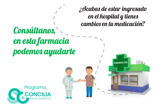 Puesta en marcha del proyecto ‘Concilia medicamentos’ para pacientes dados de alta