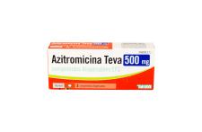 Azitromicina Teva 500 mg - 3 comprimidos dispersables EFG