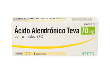 Acido alendrónico Teva 70 mg - 4 comprimidos EFG