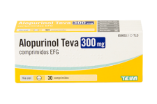 Alopurinol Teva 300 mg - 30 comprimidos EFG
