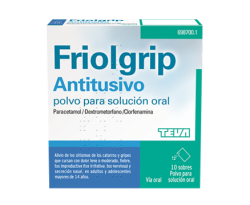 Friolgrip antitusivo polvo para sol. oral