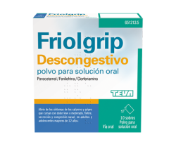 Friolgrip Descongestivo - polvo para sol. oral