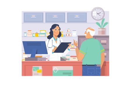 Generar y mantener la confianza con el paciente de farmacia